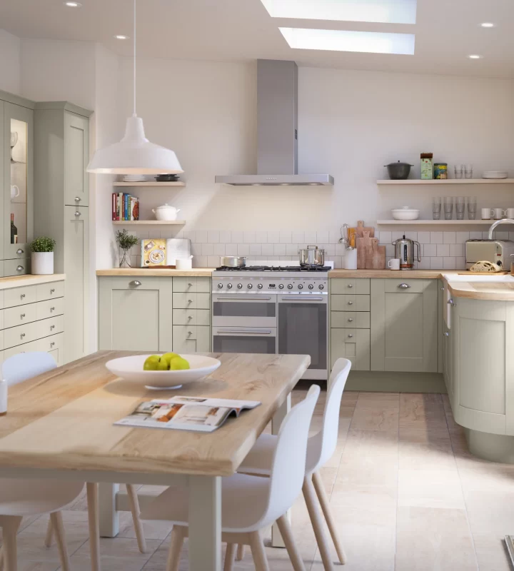 طرح آشپزخانه کوچک