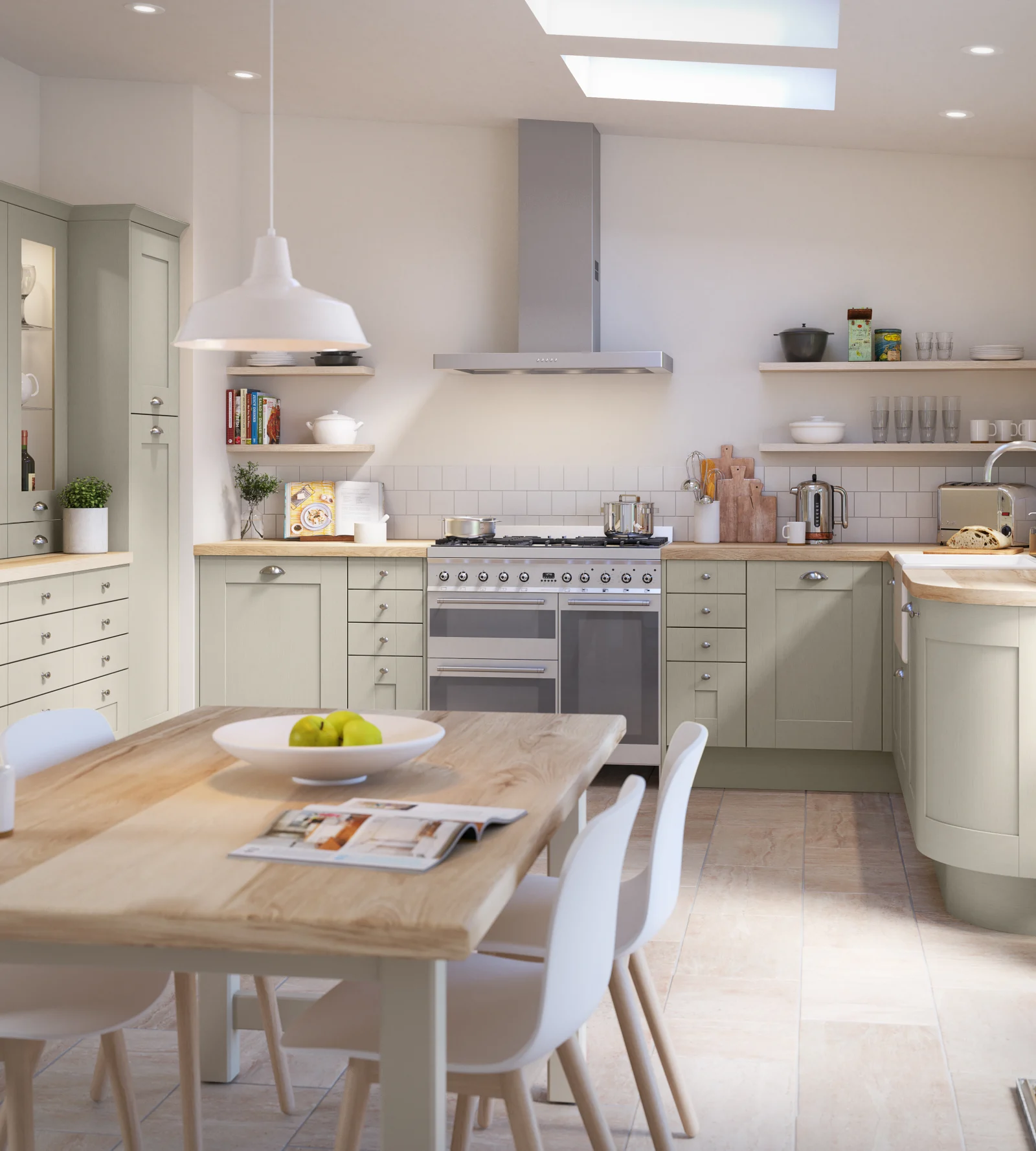 طرح آشپزخانه کوچک